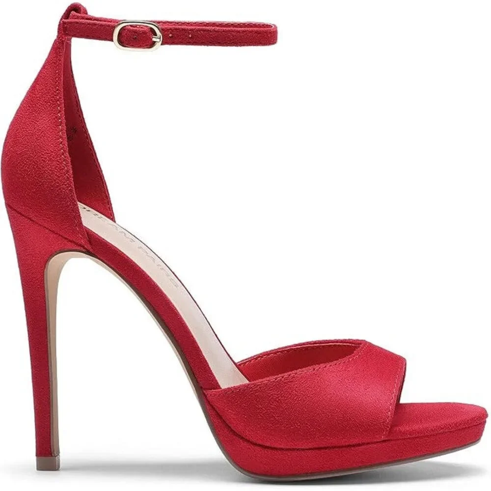Dream Pairs Womens Size 6 Red 4.5